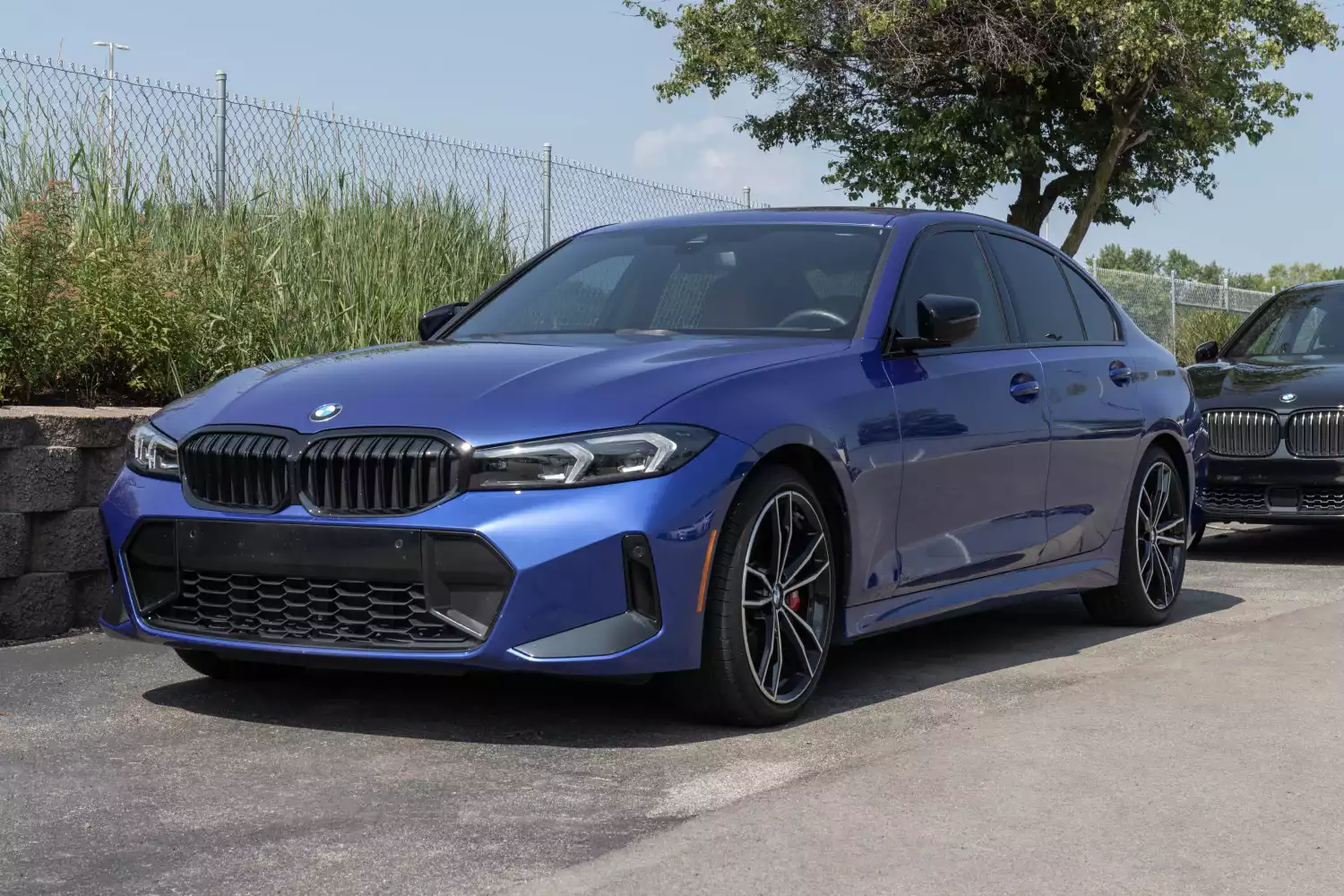 BMW 3 Series rear storage